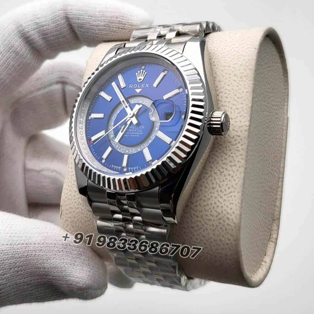 Rolex Sky-Dweller Blue Dial Super High Quality Swiss Automatic Watch