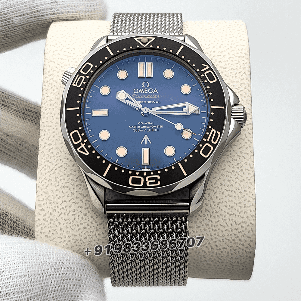 omega seamaster 007 fakes James Bond Edition Black Dial