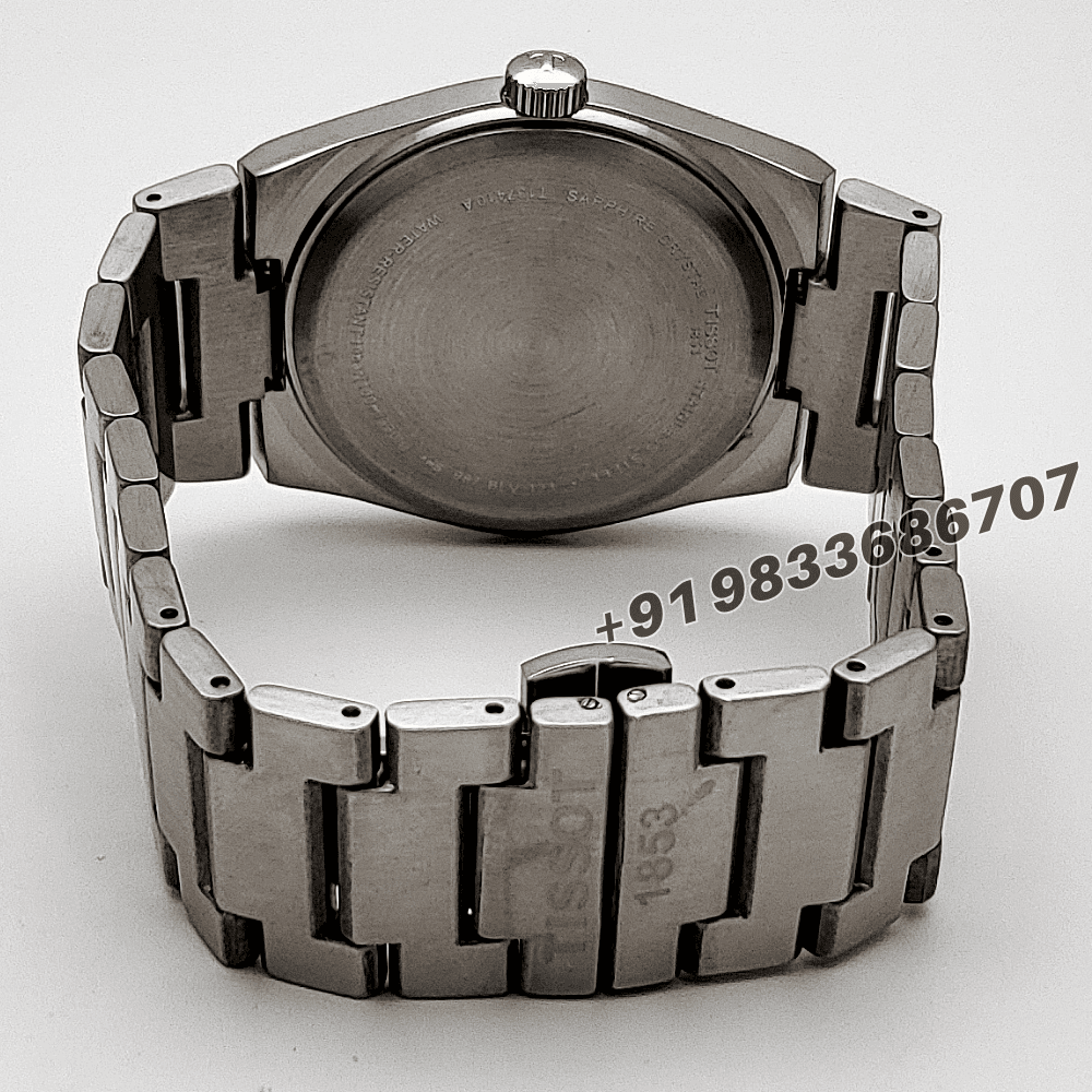 Tissot 1853 T-Classic PRX Blue Dial Stainless Steel Strap High Quality Watch (2)