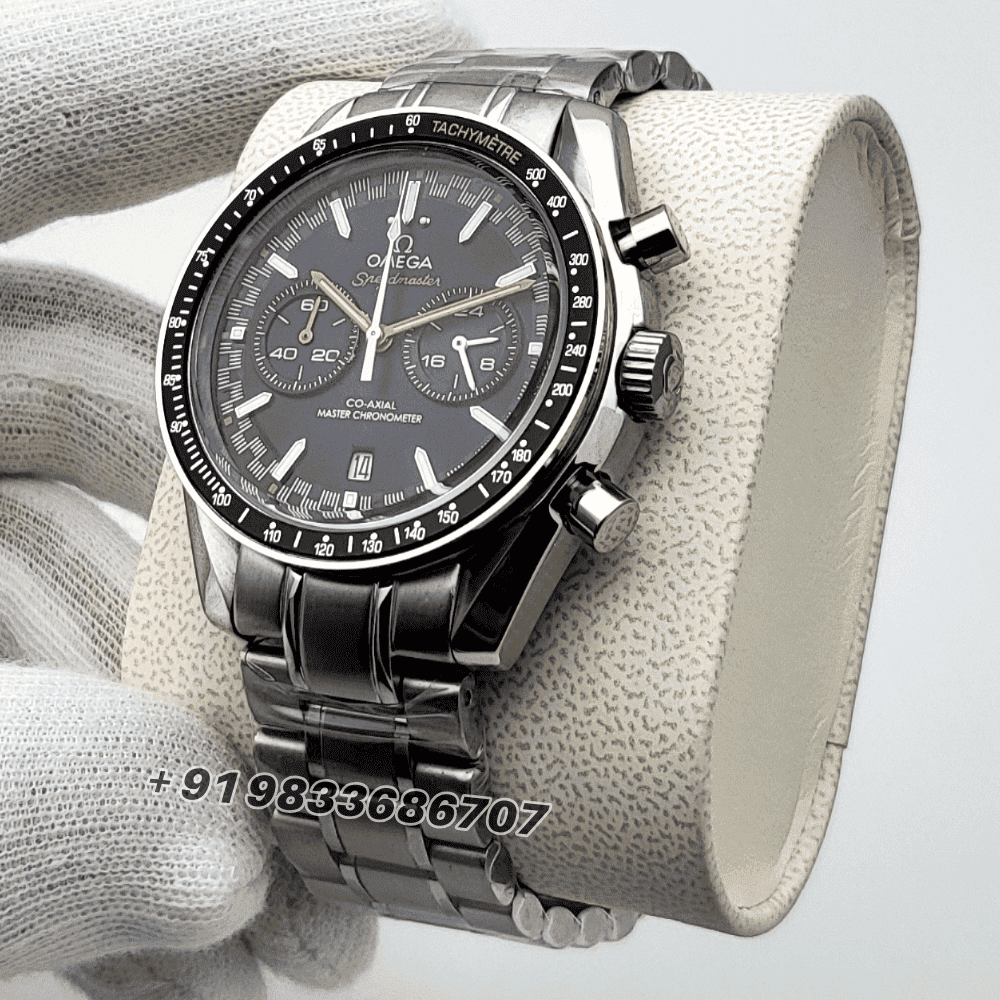 Omega Speedmaster Racing Co-Axial Master Chronometer Chronograph Black Dial High Quality Watch