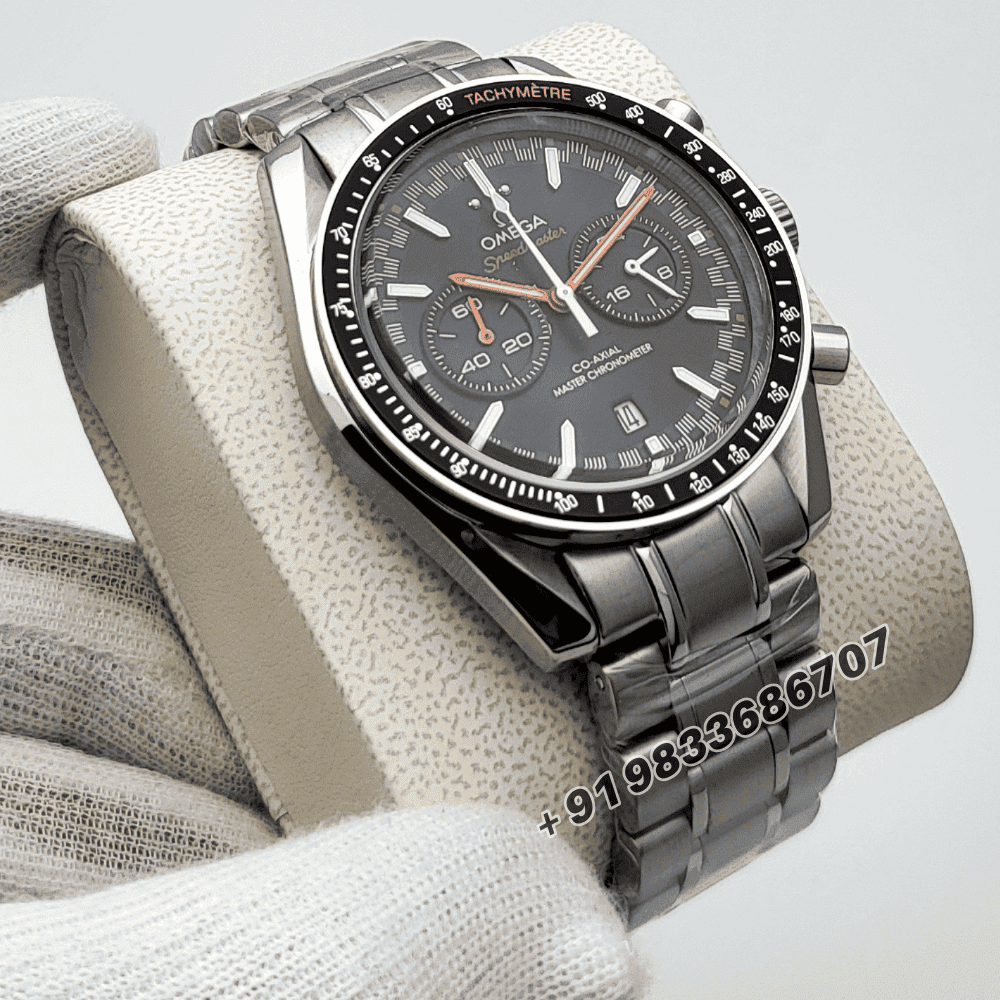 Omega Speedmaster Racing Co-Axial Master Chronometer Chronograph Black Dial High Quality Watch