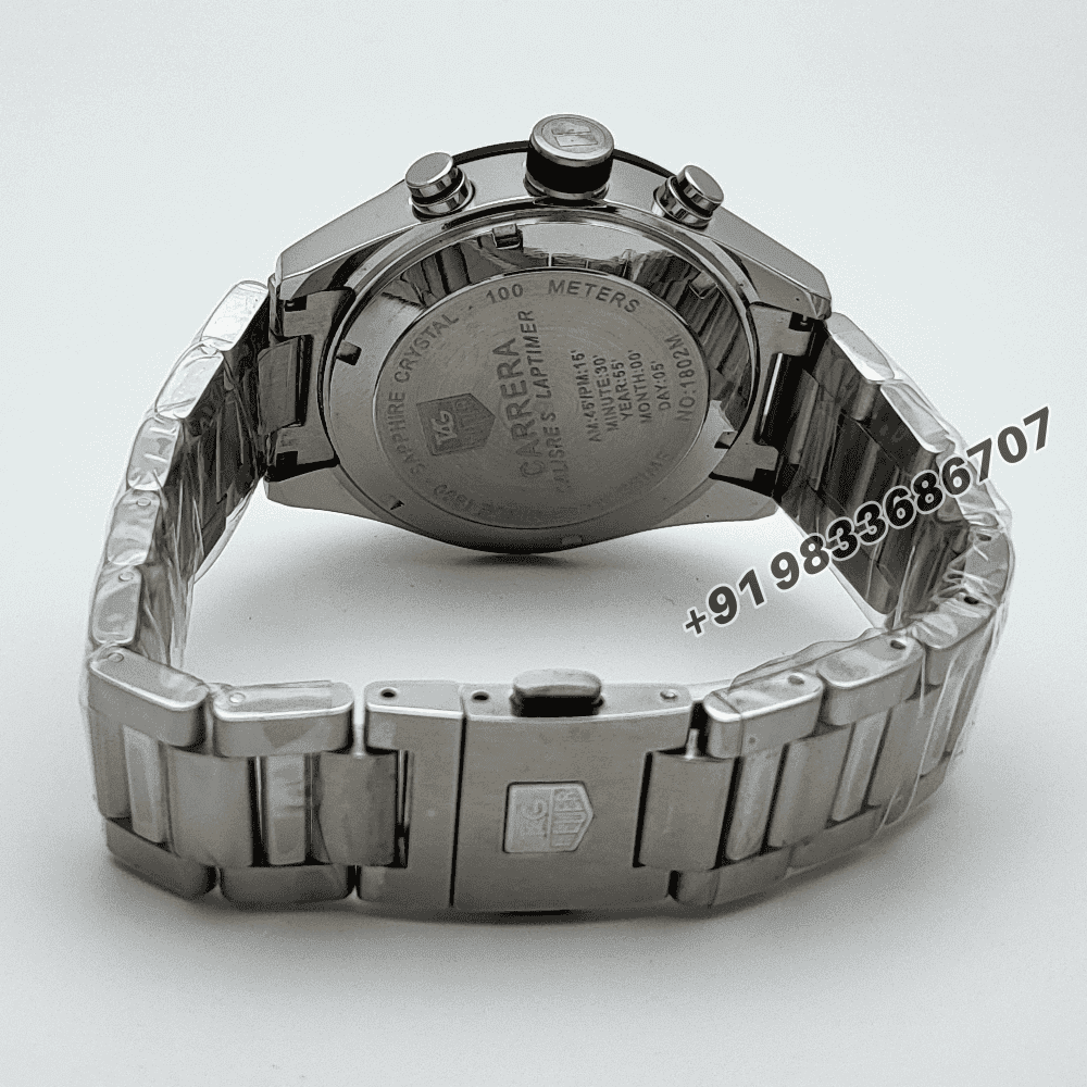 Tag-Heuer-Carrera-160-Years-Anniversary-Limited-Edition-White-Dial-Super-High-Quality-Chronograph-Watch