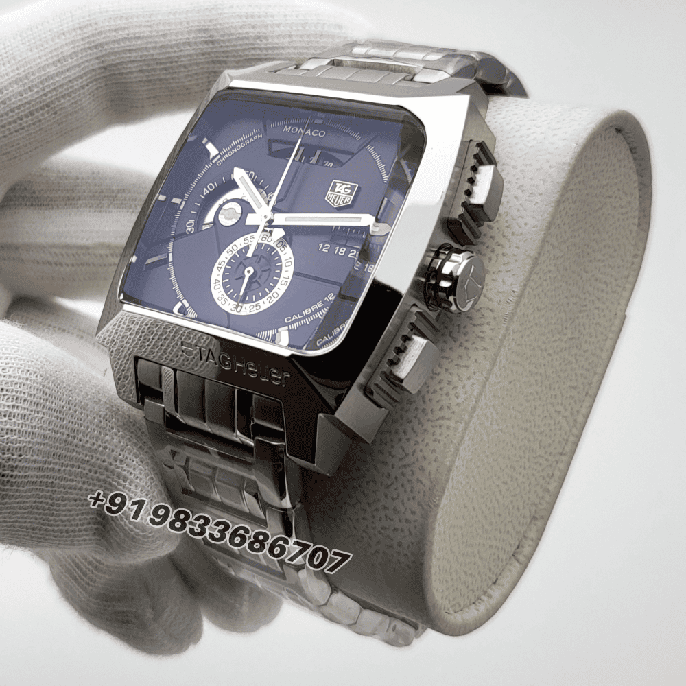 Tag-Heuer-Monaco-LS-Linear-System-Calibre-12-Chronograph-Black-Dial-Stainless-Steel-Super-High-Quality-Watch