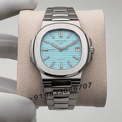 Patek Philippe Nautilus Tiffany & Co Blue Dial High Quality Swiss Automatic Watch