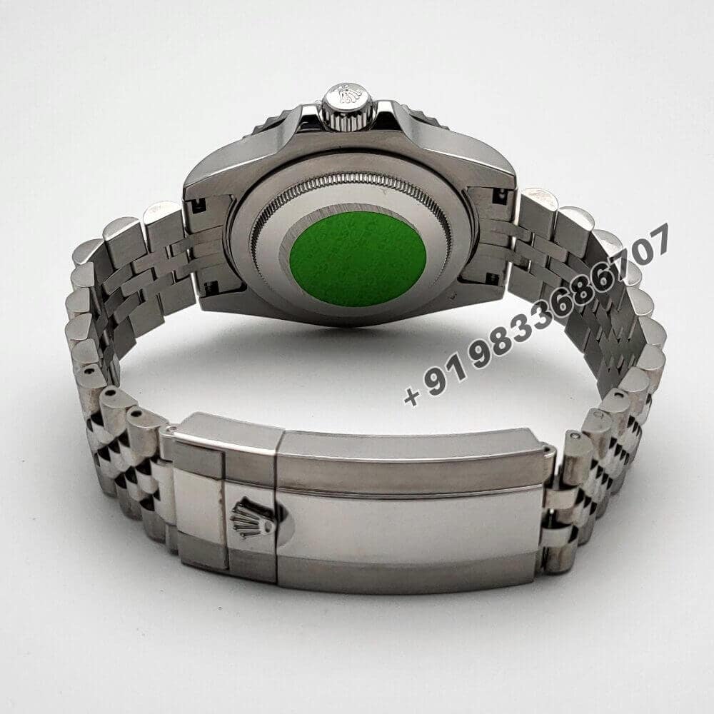 Rolex GMT Master II Red & Black Bezel Stainless Steel Strap Super High Quality Swiss Automatic Watch (1)