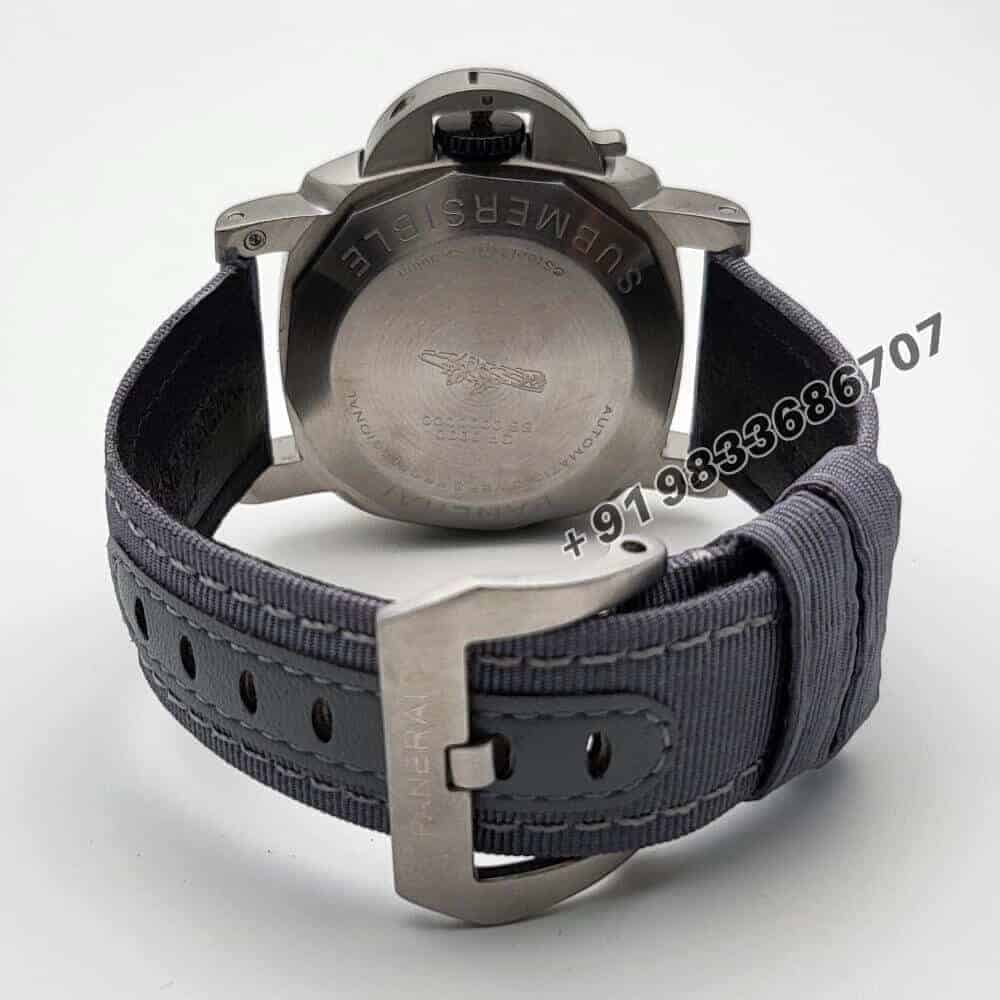 Luminor Panerai Submersible Stainless Steel Black Dial Super High Quality Swiss Automatic Watch (1)