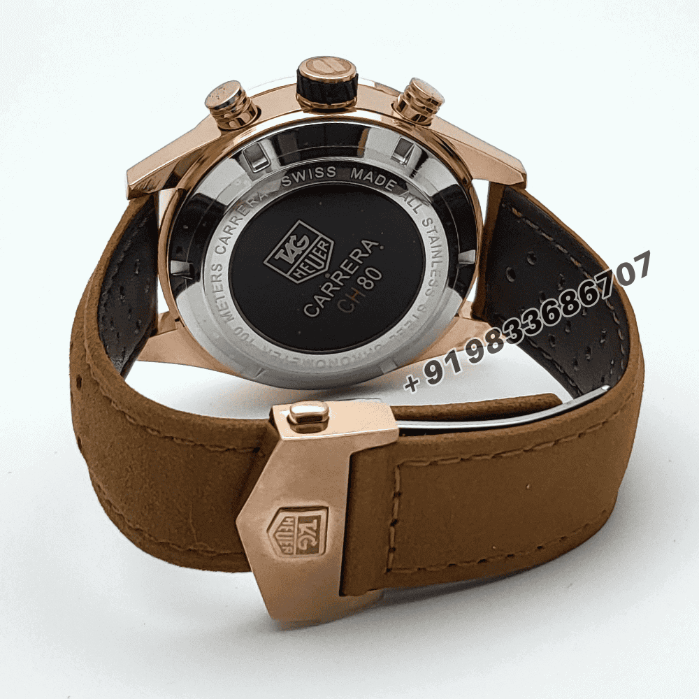 Tag Heuer Space 1962 Leather Strap High Quality Chronograph Watch