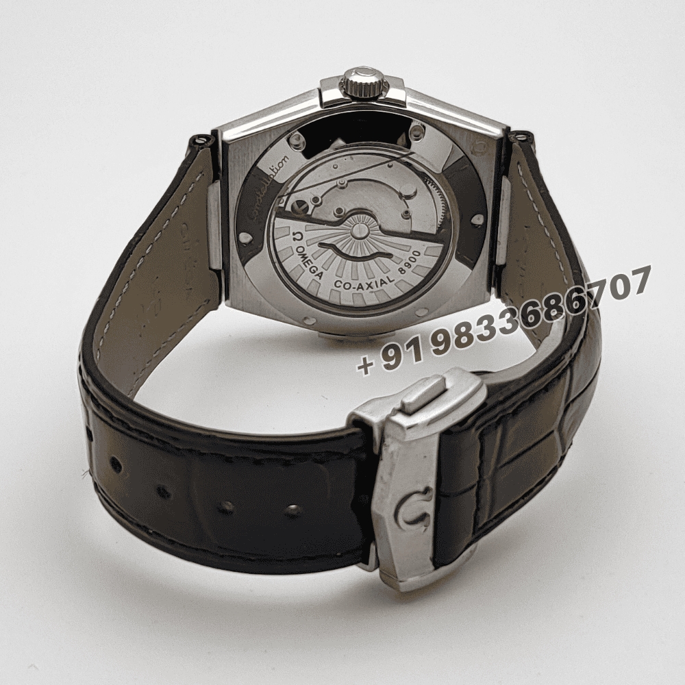 Omega Constellation Master Chronometer Silver Black Dial Super High Quality Swiss Automatic Watch