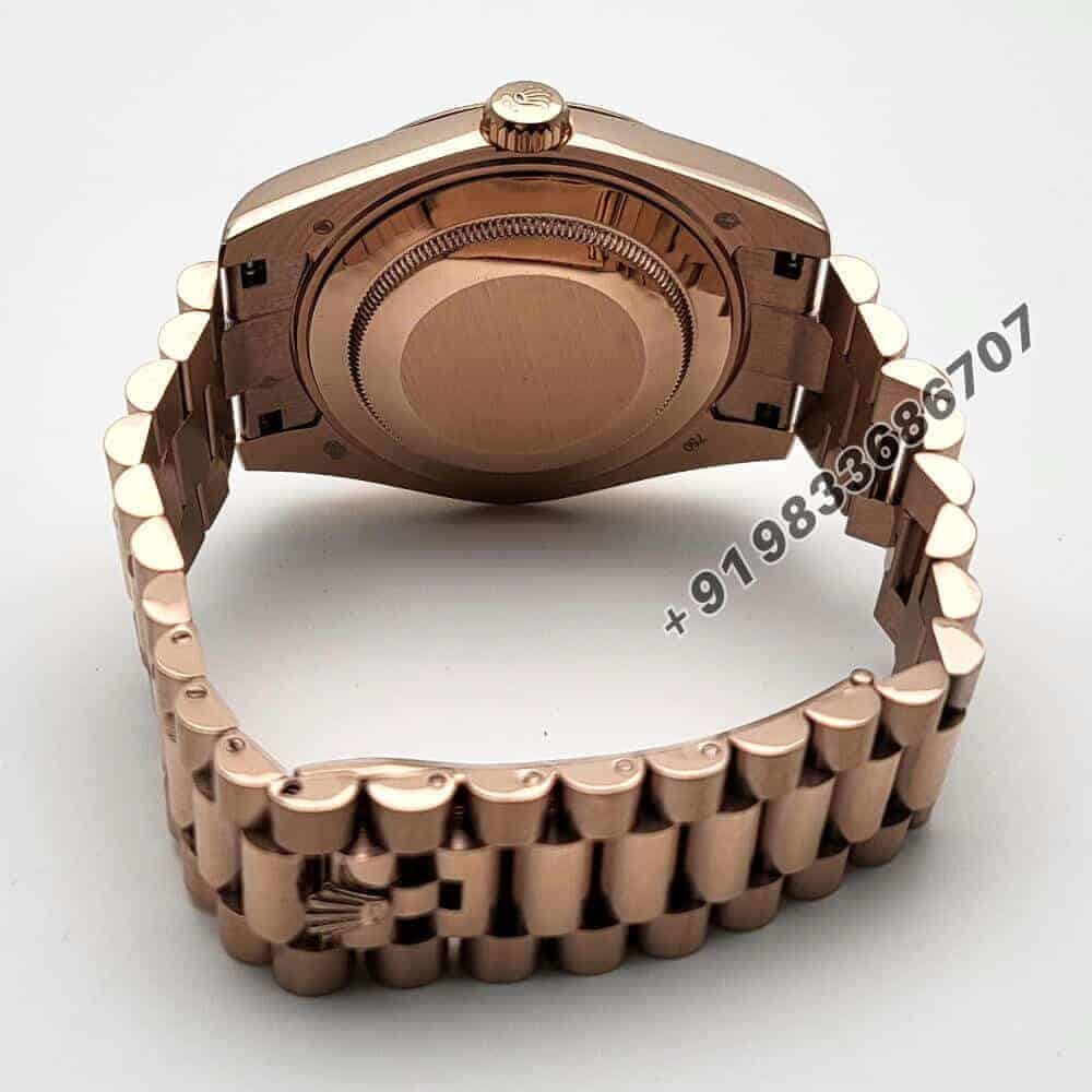 Rolex Day-Date Eisenkiesel Dial Rose Gold Super High Quality Swiss Automatic Watch (1)