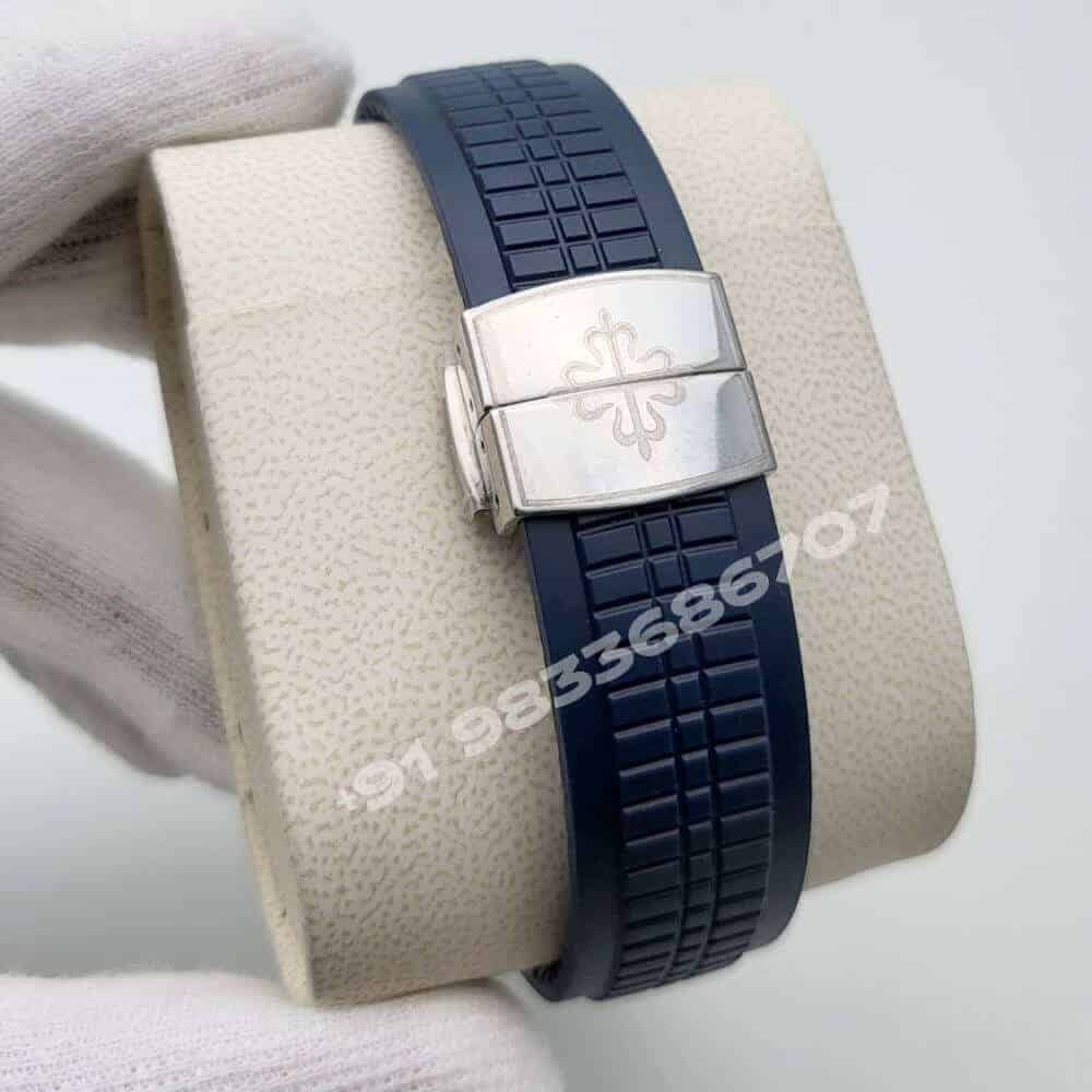 Patek Philippe Aquanaut White Gold 5168G-001 Blue Dial 1:1 Super Clone