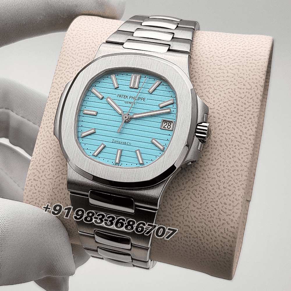 Patek Philippe Nautilus Tiffany & Co 5711/1A-018 40mm Exact 1:1 Replica Top Quality Super Clone Swiss ETA 26-330 S C Automatic Movement Watch - Image 2