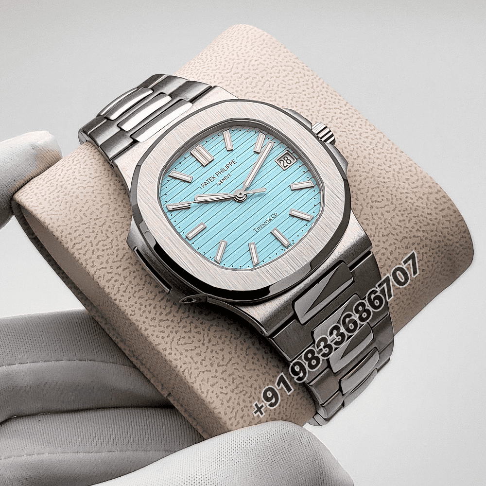 Patek Philippe Nautilus Tiffany & Co 5711/1A-018 40mm Exact 1:1 Replica Top Quality Super Clone Swiss ETA 26-330 S C Automatic Movement Watch - Image 3