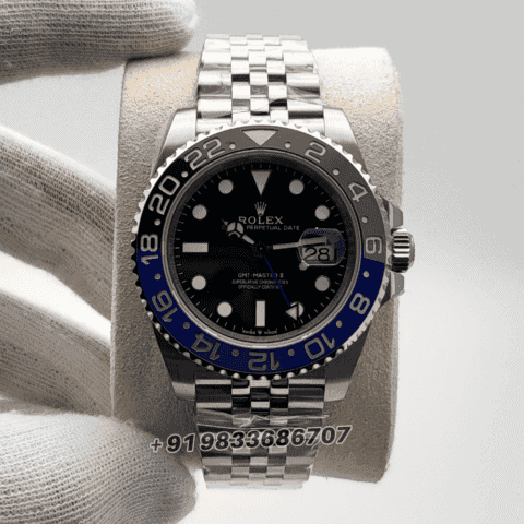 Rolex GMT Master II BATMAN Jubilee Bracelet 40mm Exact 1:1 Top Quality Super Clone Swiss ETA 3285 Automatic Movement Watch