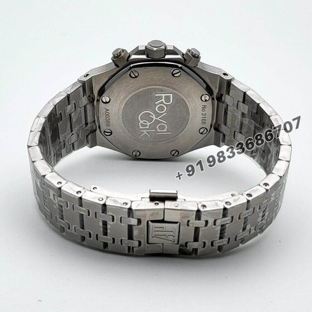 Audemars Piguet Royal Oak Chronograph Stainless Steel Green Dial 41mm Super High Quality Watch (1)