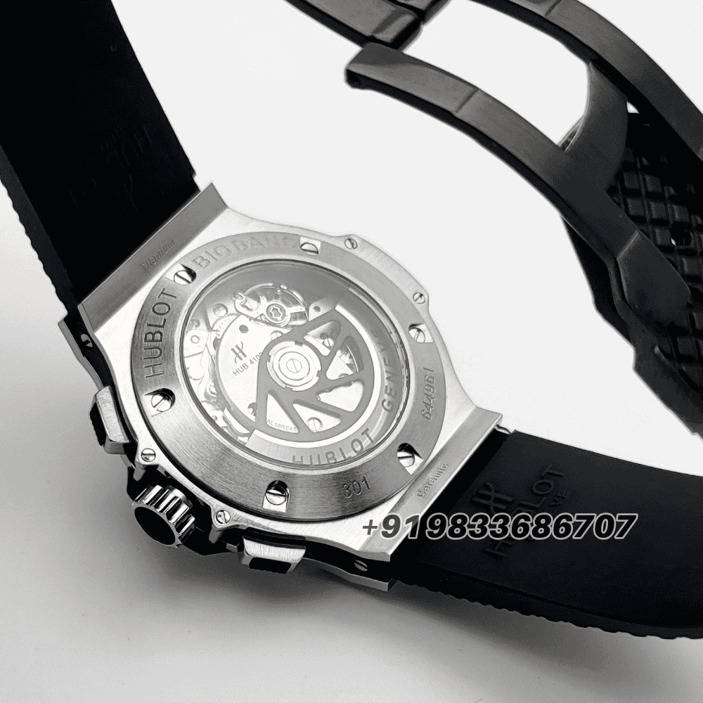 Hublot Big Bang Original Steel Ceramic 44mm Exact 11 Top Quality Super Clone Swiss ETA HUB4100 Automatic Movement Watch