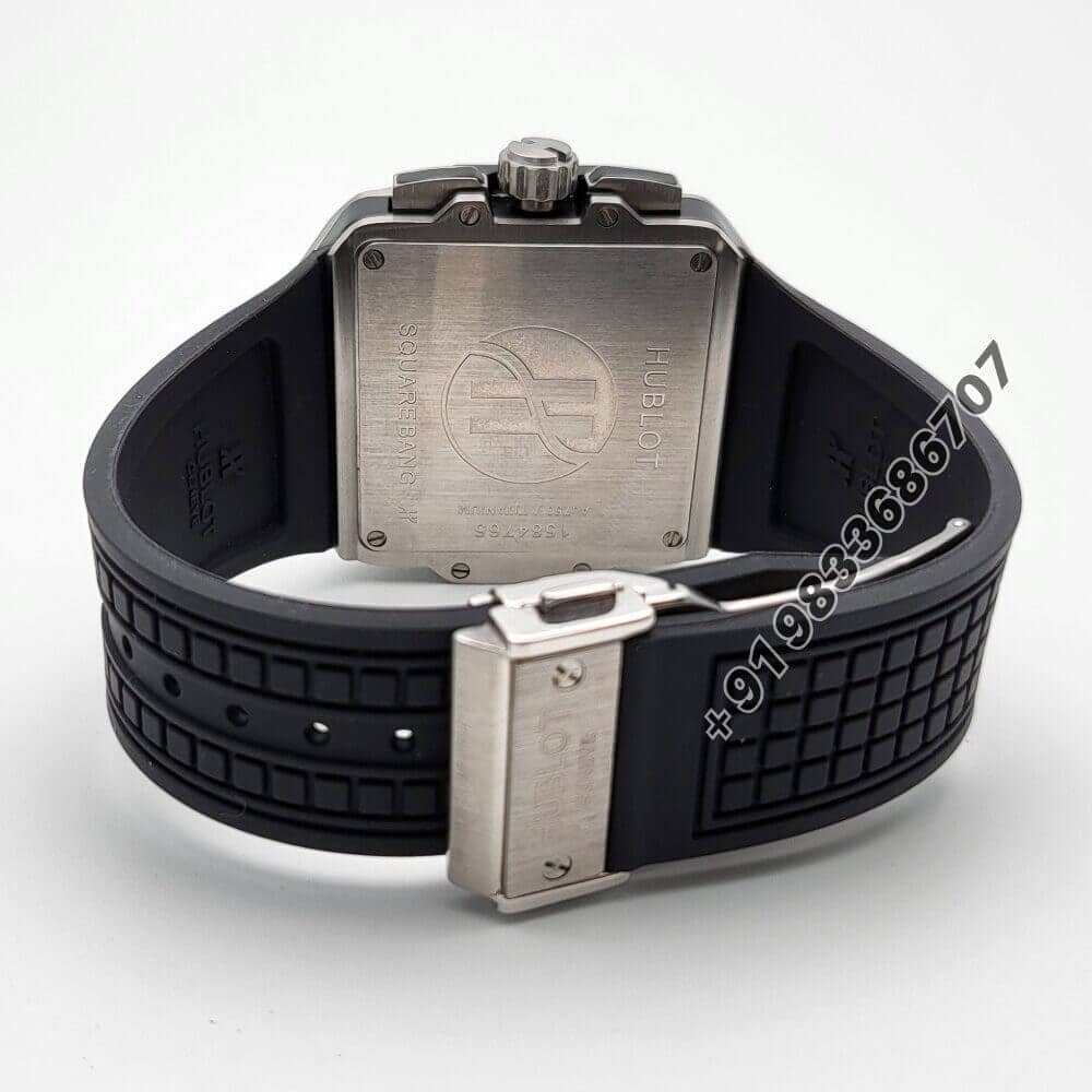 Hublot Square Bang Unico Titanium Chronograph 42mm Super High Quality First Copy Watch (1)