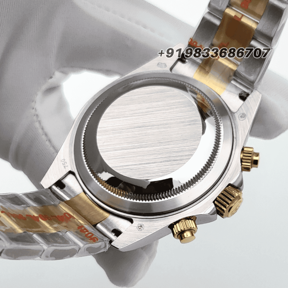 Rolex Cosmograph Daytona Yellow Rolesor Black Dial 40mm Exact