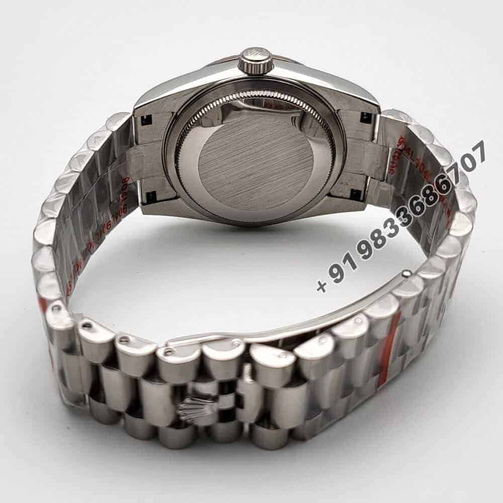 Rolex Day-Date White Gold Blue Ombre Diamonds Marking Dial 36mm Super High Quality Swiss Automatic Replica Watch (1)