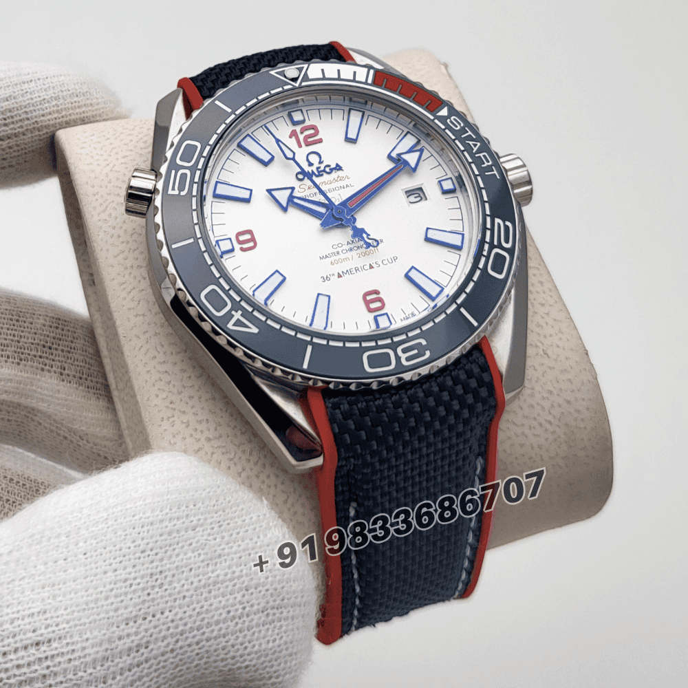 Omega Seamaster Planet Ocean 600M White Dial 43.5mm Super High Quality Swiss Automatic First Copy Replica Watch