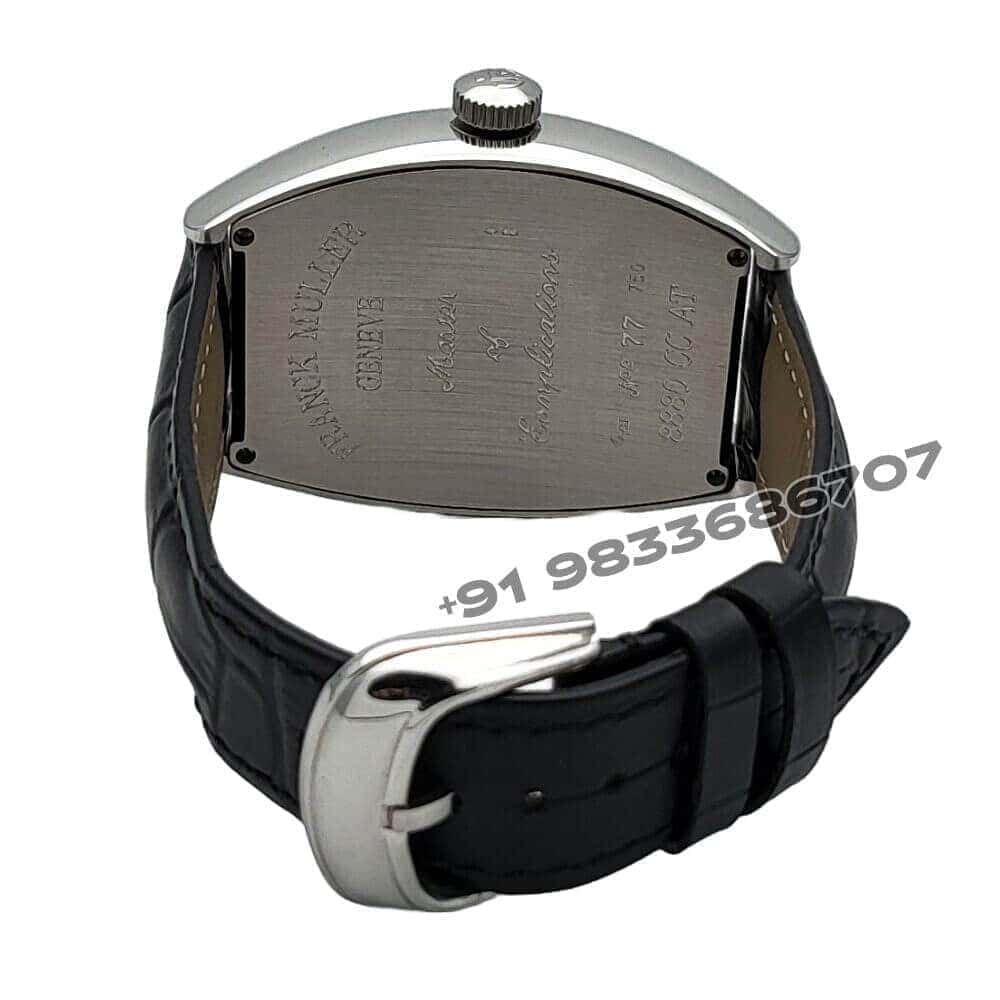 Franck Muller Crazy Hours Stainless Steel White Dial High Quality Swiss Automatic Watch - Image 3