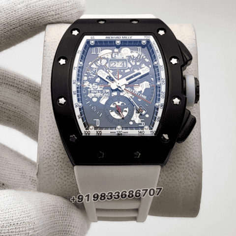 Richard Mille RM 11-01 Roberto Mancini Flyback Chronograph 50x40mm High Quality Swiss Automatic Movement First Copy Watch
