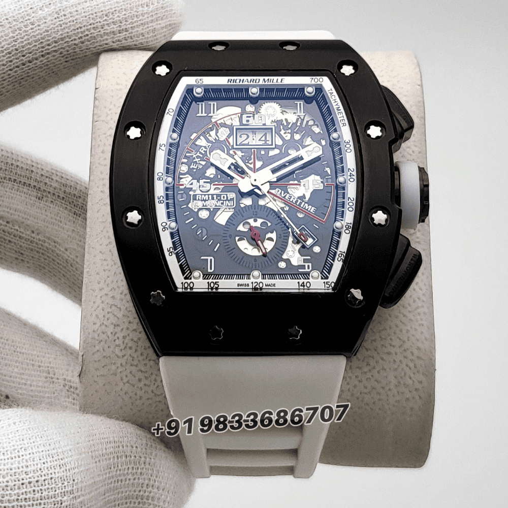 Richard Mille RM 11-01 Roberto Mancini Flyback Chronograph 50x40mm High Quality Swiss Automatic Movement First Copy Watch
