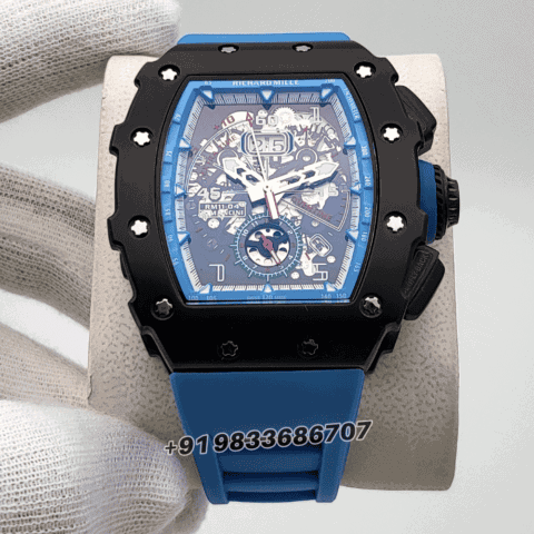 Richard Mille RM 11-01 Roberto Mancini Flyback Chronograph 50x40mm High Quality Swiss Automatic Movement First Copy Watch