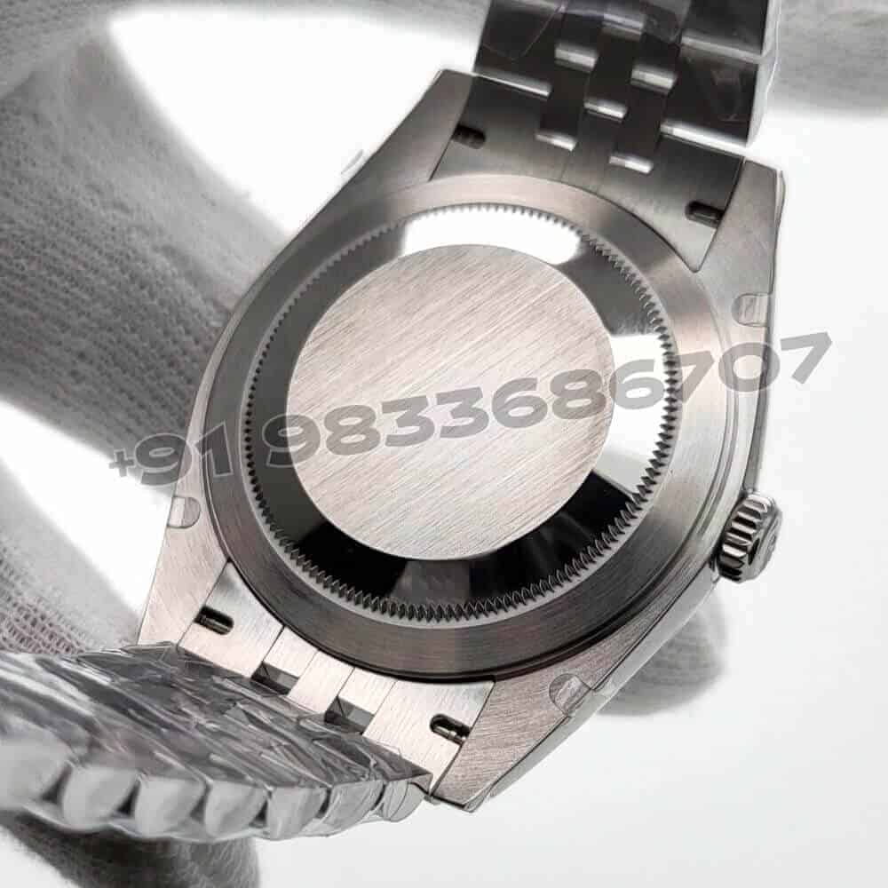 Rolex Datejust Oystersteel and White Gold Mint Green Dial 41mm Exact 1:1 Top Quality Super Clone Replica Swiss ETA 3235 Automatic Movement Watch - Image 7