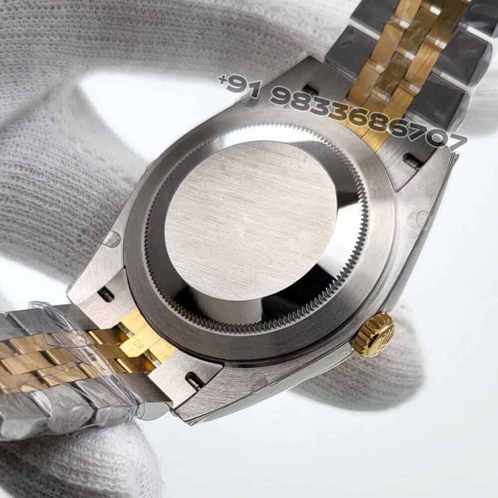 Rolex Datejust Oystersteel and Yellow Gold Champagne-Colour Dial 41mm Exact 1:1 Top Quality Super Clone Swiss ETA 3235 Automatic Movement Watch