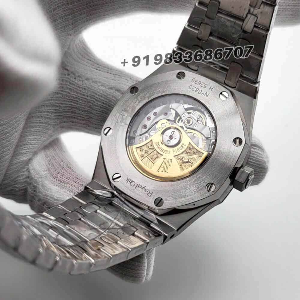 Audemars Piguet Royal Oak Stainless Steel Blue Dial 41mm Exact 1:1 Top Quality Super Clone Replica Swiss ETA 3120 Automatic Movement Watch