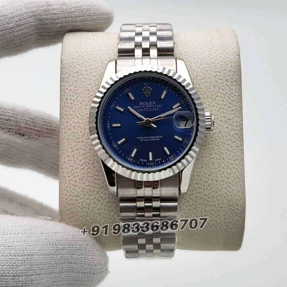 Rolex Datejust Blue Dial 31mm Super High Quality Swiss