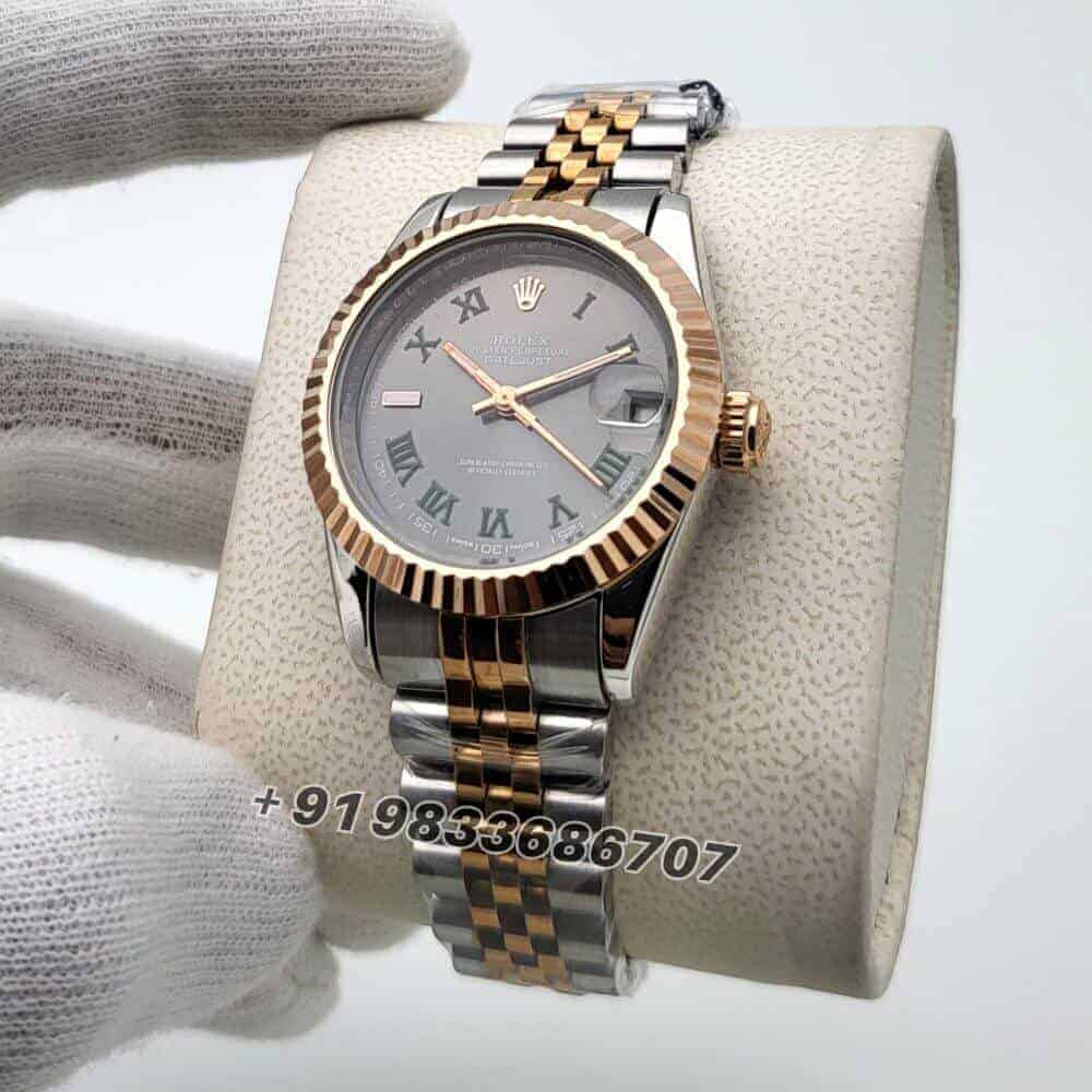 Rolex Datejust Dual Tone Dark Grey Dial 31mm
