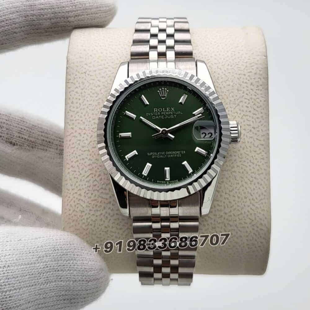 Rolex Datejust Mint Green Dial 31mm Super High Quality Swiss Automatic Women’s Watch