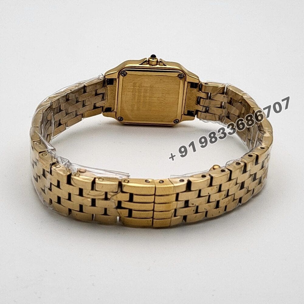 Cartier Panthere De Yellow Gold White Dial Super High Quality Women’s Watch