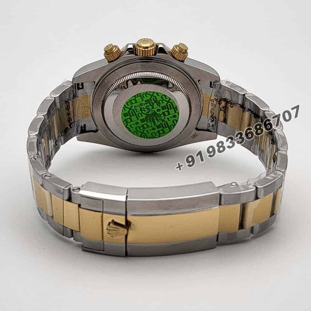 Rolex Cosmograph Daytona Yellow Rolesor Black Dial 40mm Super High Quality Swiss Automatic Replica Watch