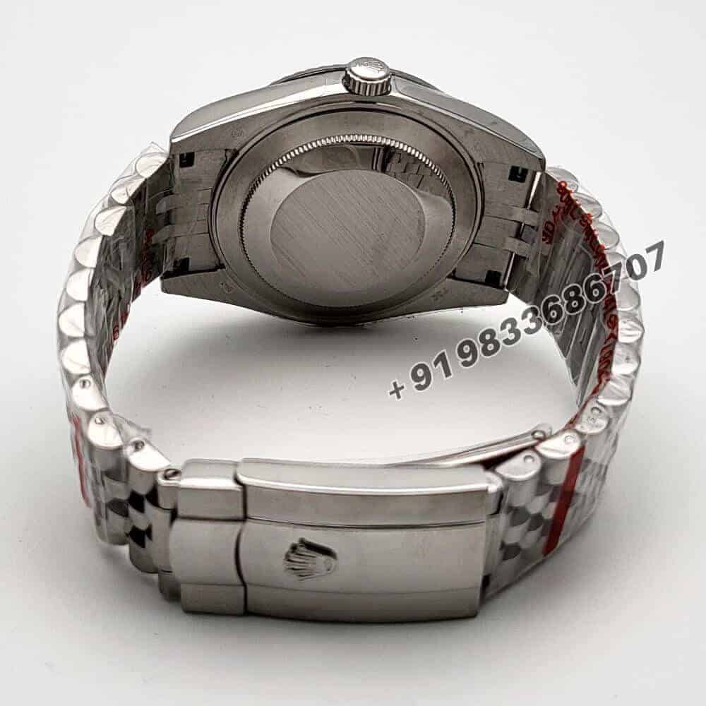 Rolex Datejust Bright Black Dial 41mm Jubilee Bracelet Super High Quality Swiss Automatic First Copy Watch