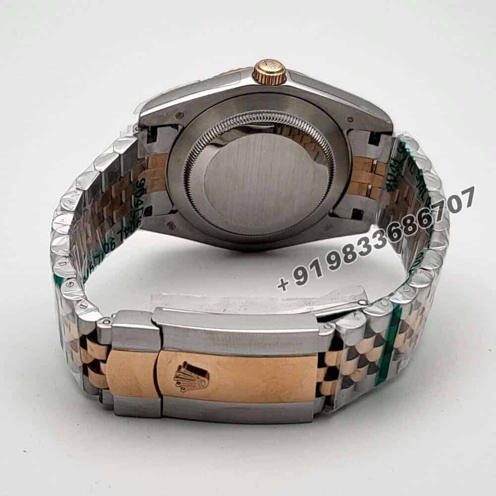 Rolex Datejust Dual Tone Slate Dial 41mm Jubilee Bracelet Super High Quality Swiss Automatic First Copy Watch