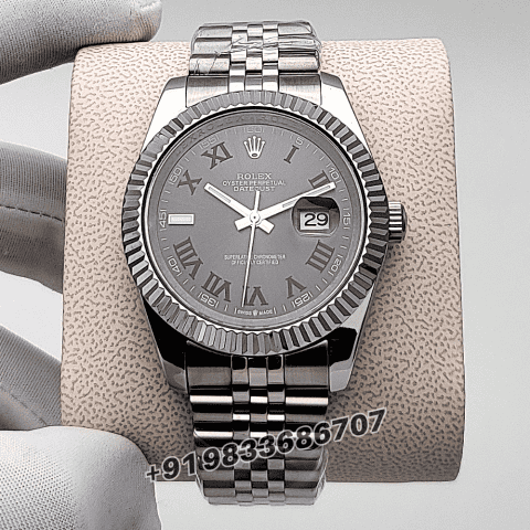 Rolex Datejust Slate Dial 41mm Jubilee Bracelet High Quality Swiss Automatic Replica Watch