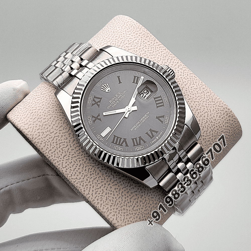 Rolex Datejust Slate Dial 41mm Jubilee Bracelet High Quality Swiss Automatic Replica Watch - Image 3