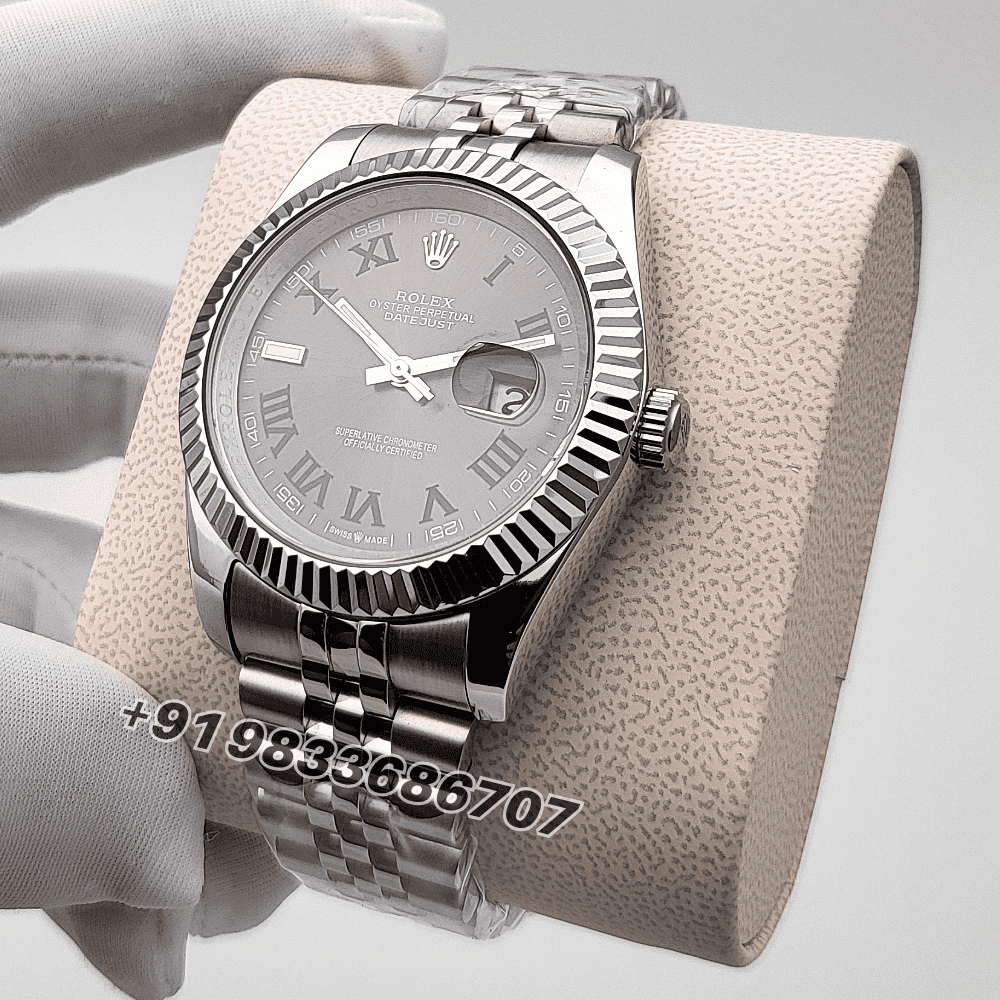 Rolex Datejust Slate Dial 41mm Jubilee Bracelet High Quality Swiss Automatic Replica Watch - Image 2