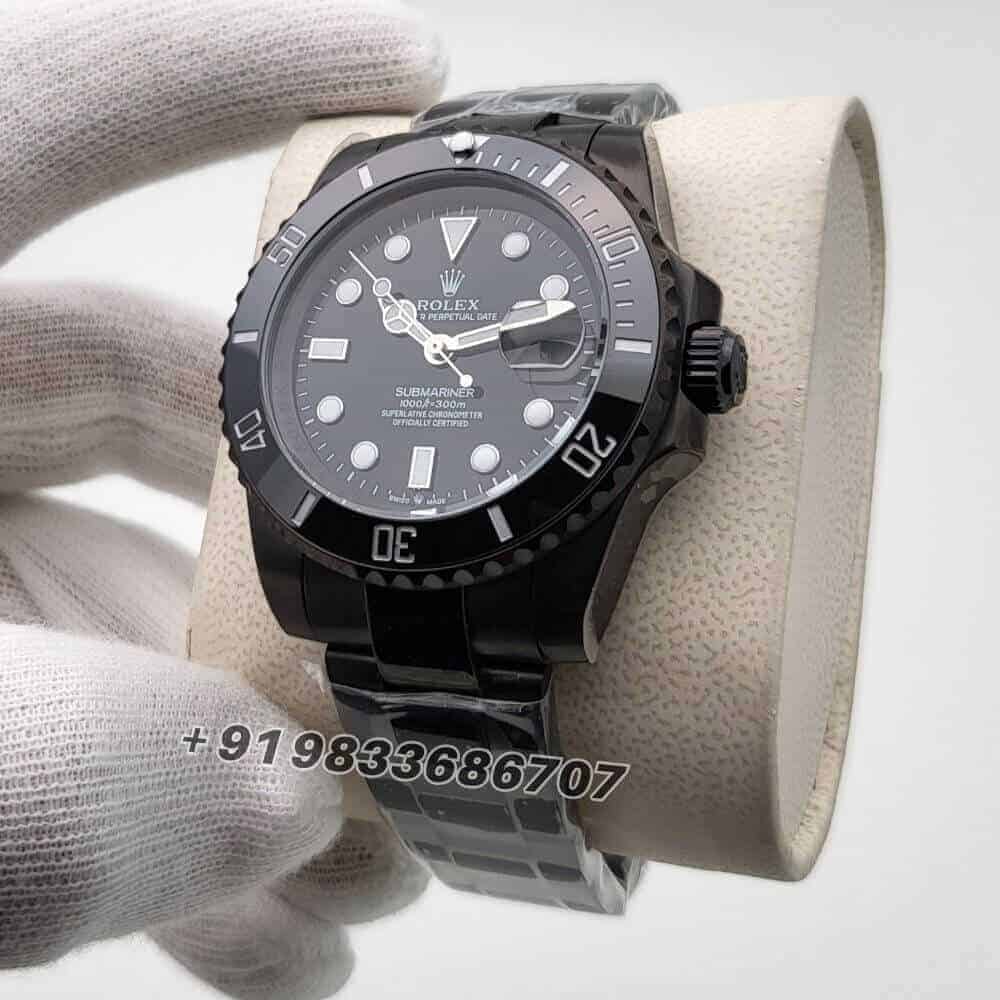 Rolex Submariner Full Black 41mm Super High Quality Swiss Automatic First Copy Watch