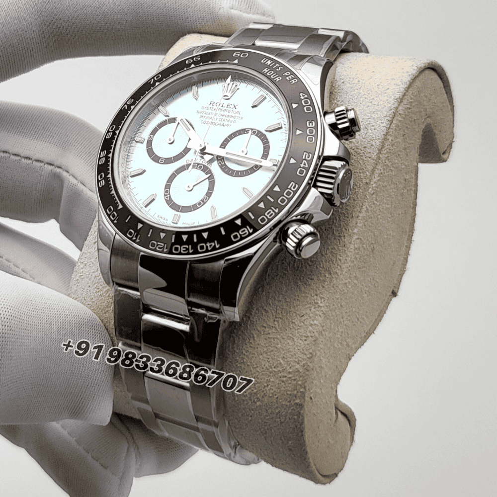 Rolex Cosmograph Daytona Platinum Ice Blue Dial 40mm Exact