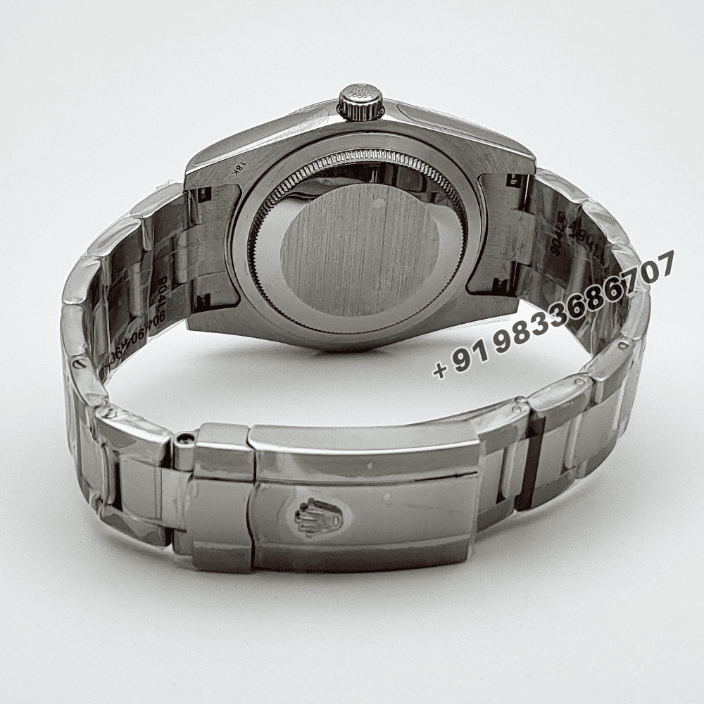 Rolex Datejust Stainless Steel Bright Blue Dial High Quality Swiss Automatic First Copy Watch (4)