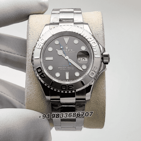 Rolex Yacht-Master Oystersteel and Platinum 40mm Exact (4)