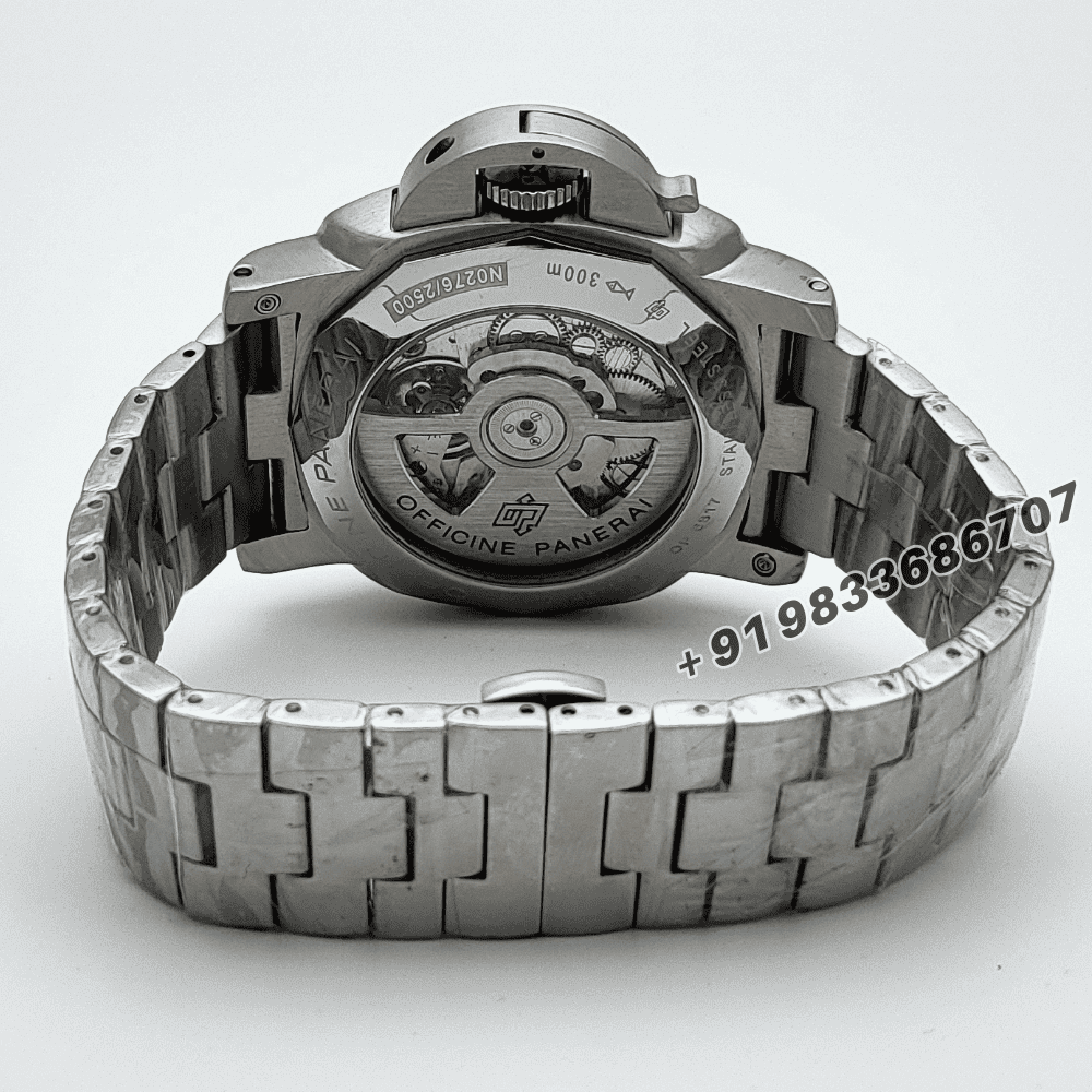 Luminor Panerai Marina Stainless Steel Black Dial High Quality Swiss Automatic First Copy Watch