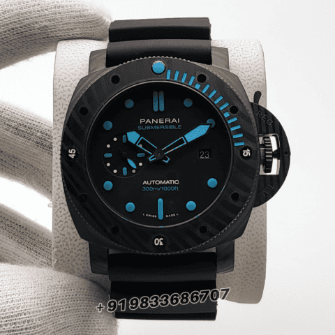 Luminor Panerai Submersible Carbotech Black Dial High Quality Swiss Automatic Watch