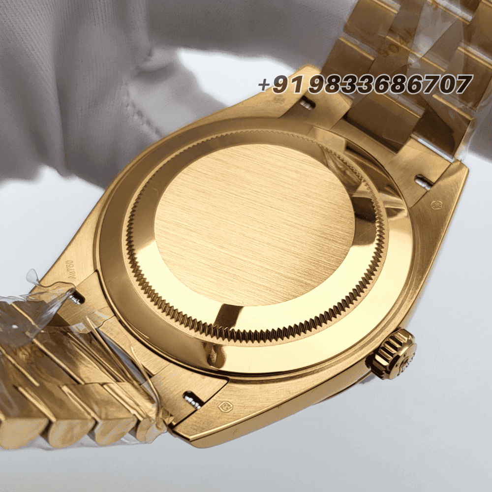 Rolex Day-Date 18kt Yellow Gold Green Dial 40mm Exact 1:1 Top Quality Super Clone Replica Swiss ETA 3255 Automatic Movement Watch