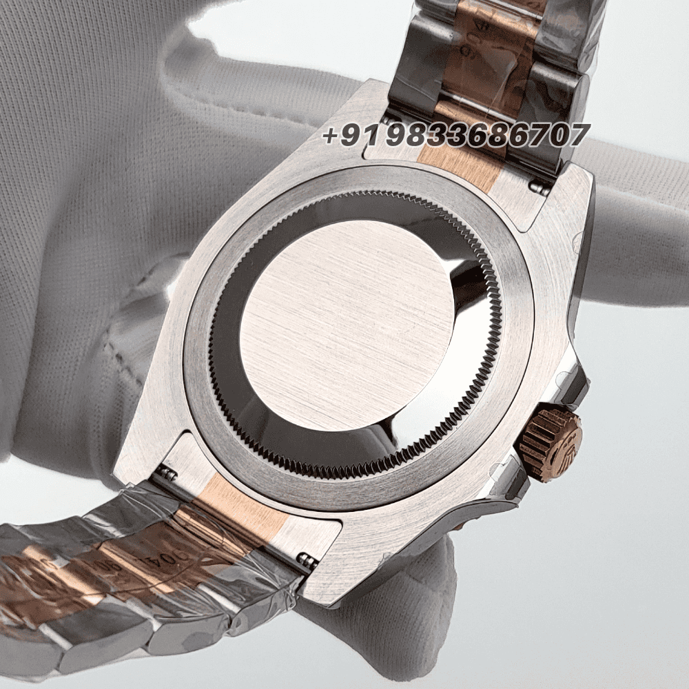 Rolex GMT Master II Rootbeer 2-Tone Black Dial 40mm Exact (3)