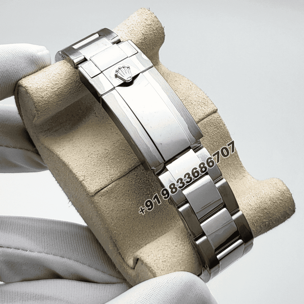 Rolex Yacht-Master Oystersteel and Platinum Bright Blue Dial 40mm Exact (3)