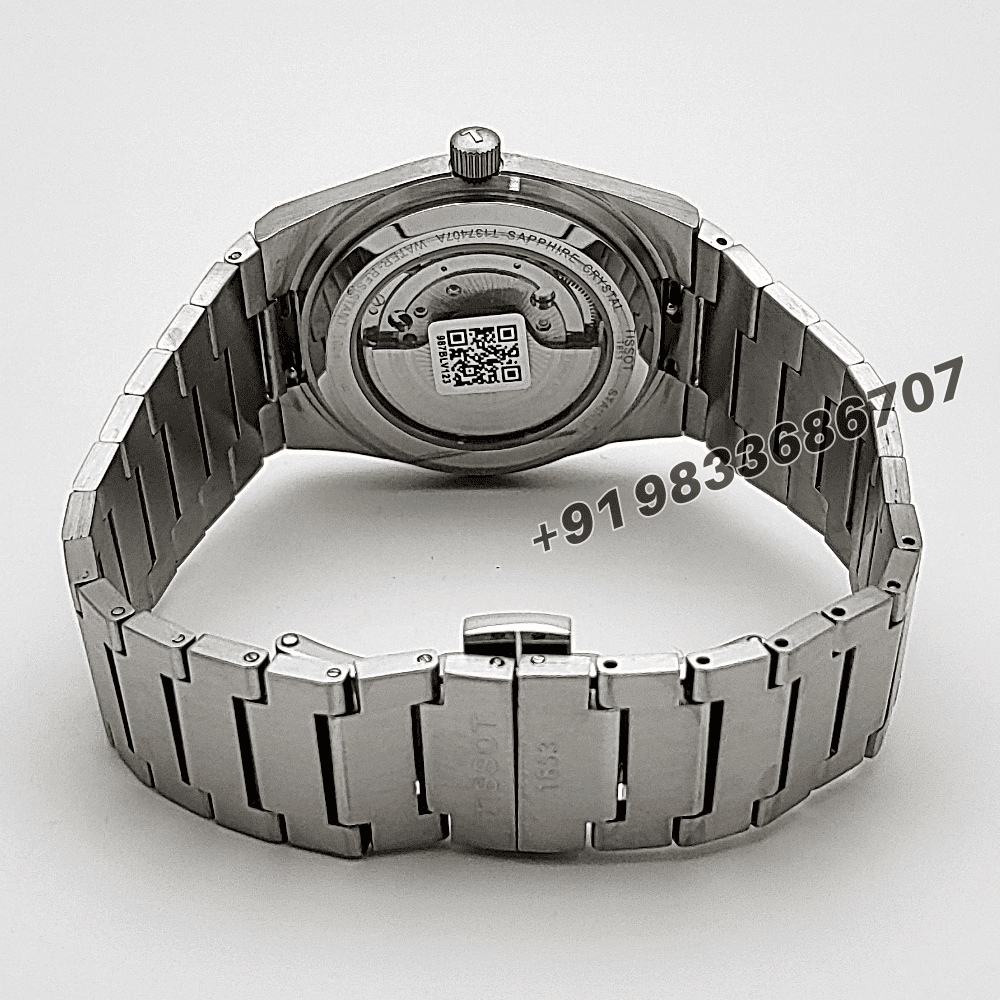 Tissot PRX Powermatic 80 Stainless Steel Black Dial 40mm High Quality Swiss Automatic Movement First Copy Watch